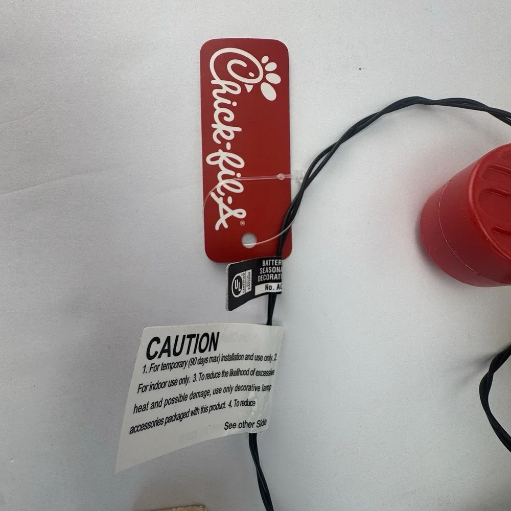 Chicken Original Chick-fil-A® Christmas Sandwich String Lights‎